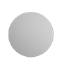 Hohlkammerplatte rund (kreisrund konturgefräst) <br>einseitig 4/0-farbig bedruckt