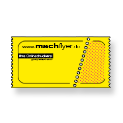 Eintrittskarten in vielen verschiedenen Größen kaufen und kostenlos bestellen bei der Online Druckerei machflyer aus Mainz.