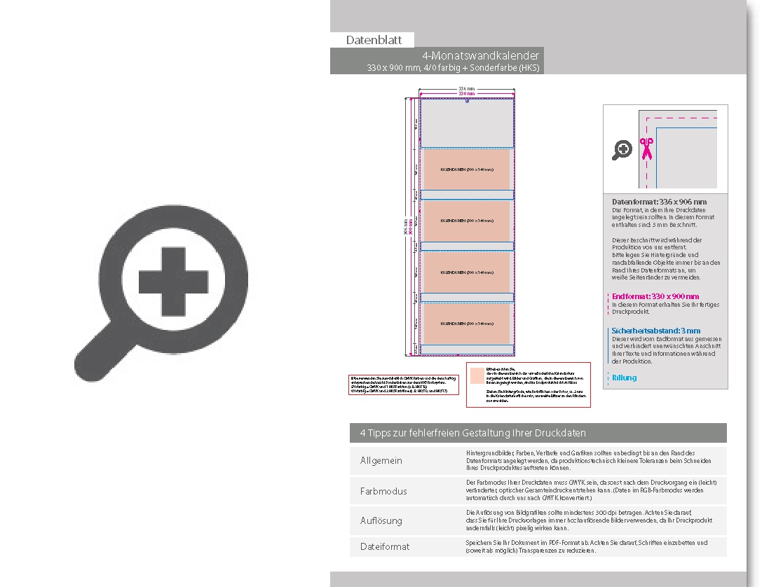 Product Bild 4-monatskalender_(mehrblock)__33_x_90_cm_(6_0-farbig_cmyk_+_2_sonderfarben)