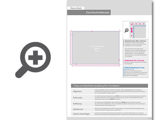 Product Bild durchschreibes__tze_din_a4_quer__6-fach__4_0-farbig