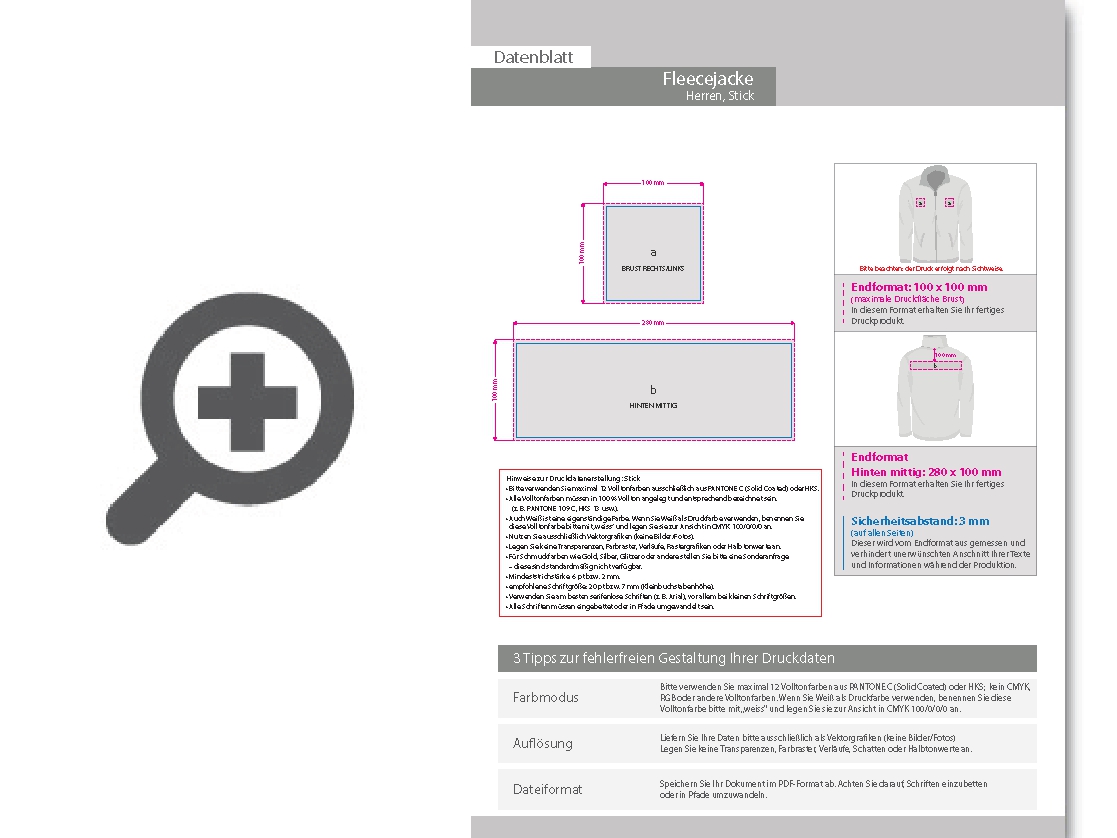 Product Bild herren-fleecejacke__basic_-_mit_zwei_stickpositionen