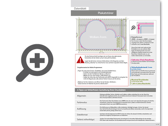 Product Bild hochwertiger_plakatst__rer_4_0-farbig_bedruckt_in_wolke-form