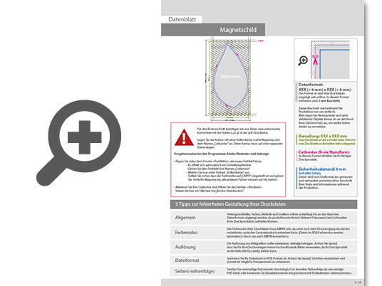 hochwertiges_magnetschild_in_blatt-form Product Bild hochwertiges_magnetschild_in_blatt-form