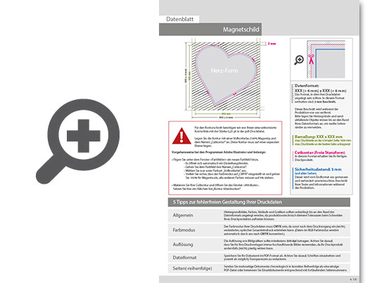 hochwertiges_magnetschild_in_herz-form Product Bild hochwertiges_magnetschild_in_herz-form