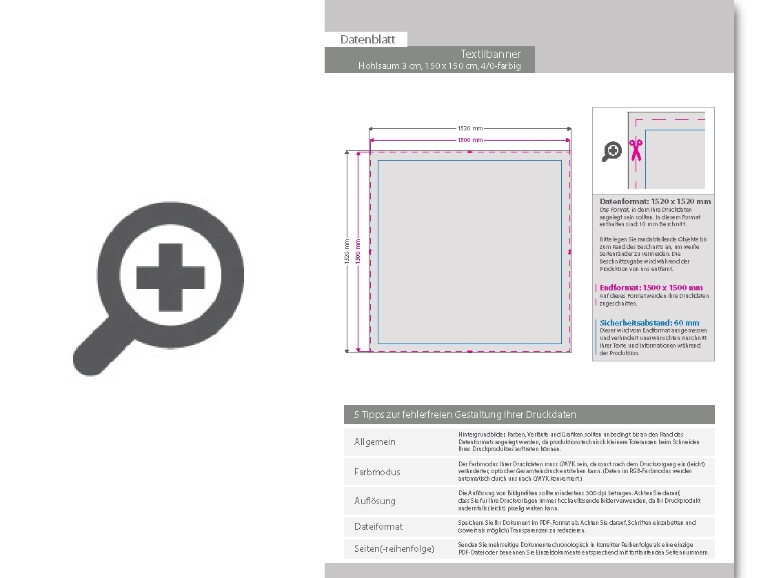 Product Bild hochwertige_stoff-banner_150_x_150_cm__4_0-farbig_bedruckt__hohlsaum_links_und_rechts_(durchmesser_hohlsaum_3_0_cm)