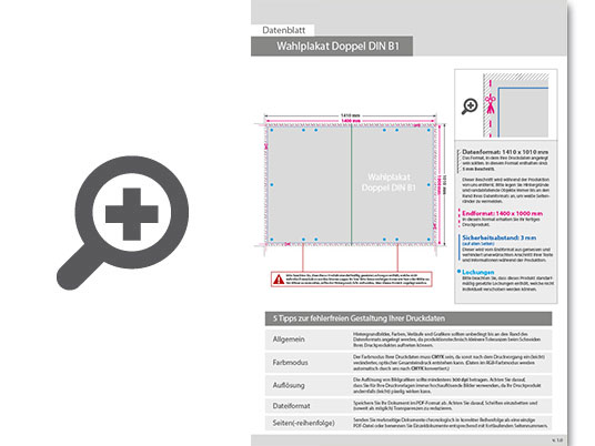 Product Bild wahlplakat_auf_hohlkammerplatte_doppel-b1_einseitig_4_0-farbig_bedruckt